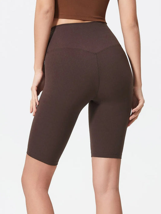 Millennia High Rise Wide Waistband Active Shorts – by Trenzyco