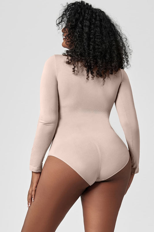 Long Sleeve Shaping Bodysuit – by Trenzyco