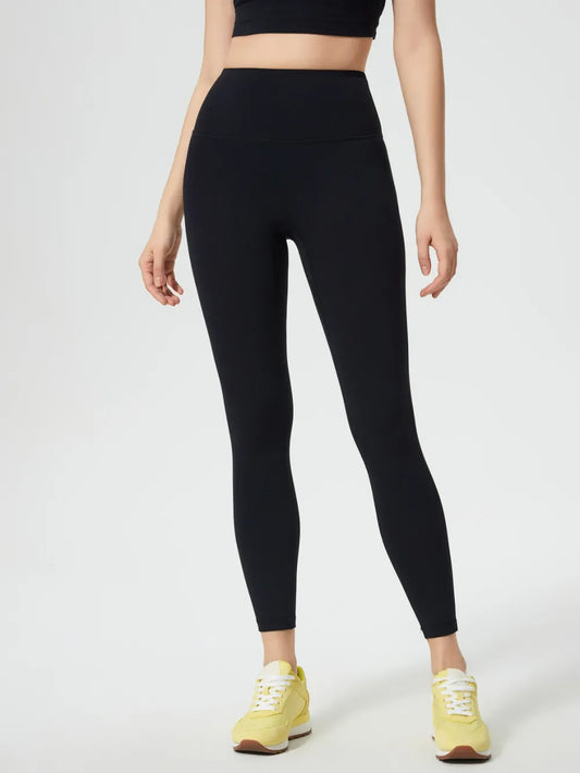 Millennia Wide Waistband Active Leggings –  by Trenzyco