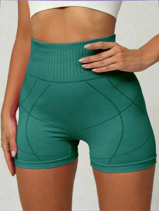 High Waist Active Shorts –  by Trenzyco