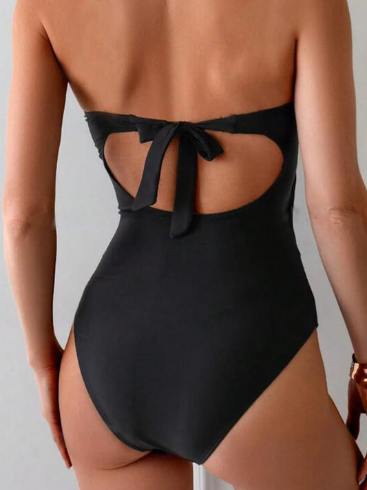 Cutout Sweetheart Neck One-Piece Swimwear – by Trenzyco
