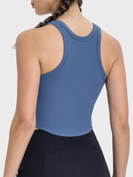 Millennia Round Neck Racerback Active Tank – by Trenzyco