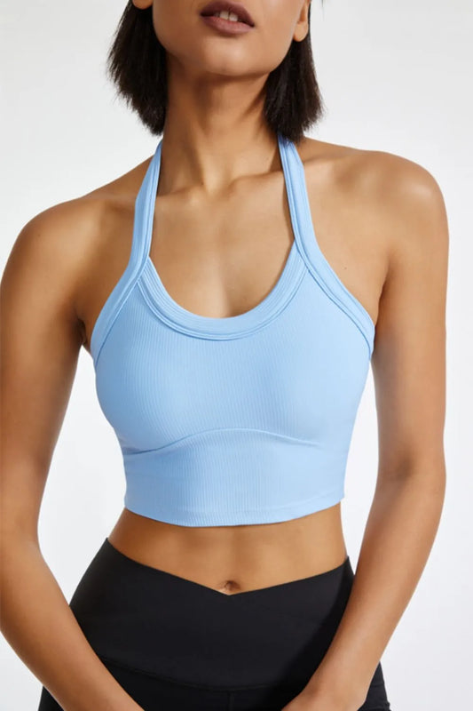 Halter Neck Active Cami –  by Trenzyco