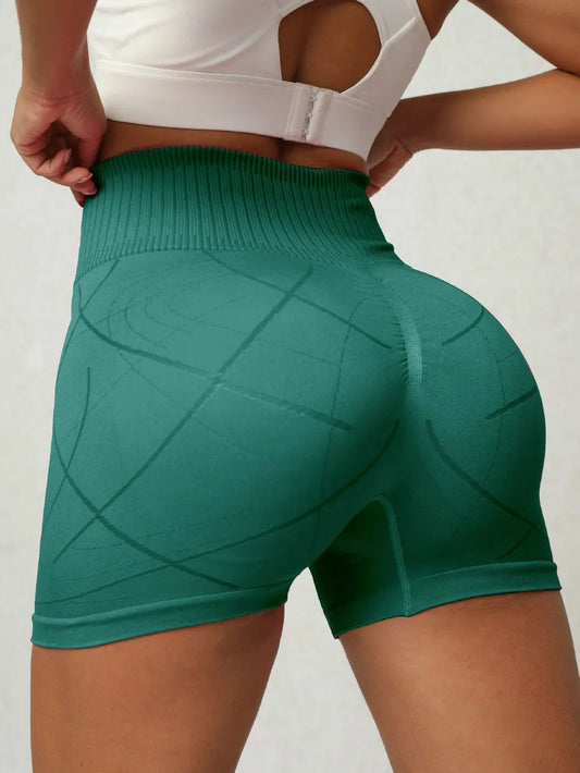 High Waist Active Shorts – by Trenzyco
