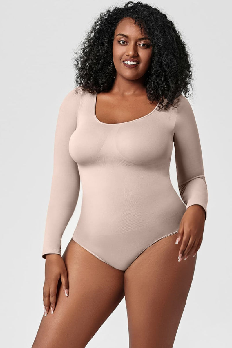 Long Sleeve Shaping Bodysuit –  by Trenzyco