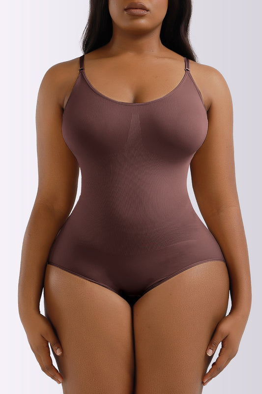 Full Size Spaghetti Strap Shaping Bodysuit –  by Trenzyco